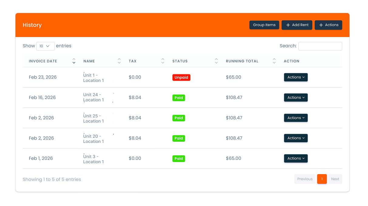 Payments